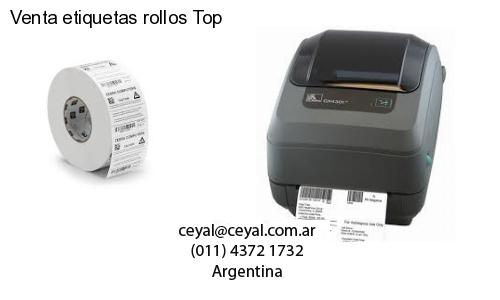 Venta etiquetas rollos Top