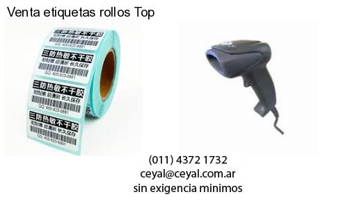 Venta etiquetas rollos Top