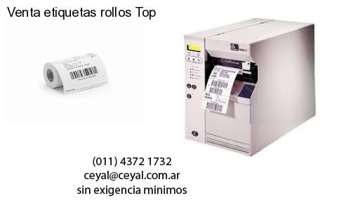 Venta etiquetas rollos Top