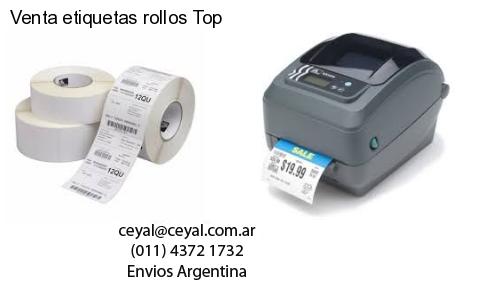 Venta etiquetas rollos Top