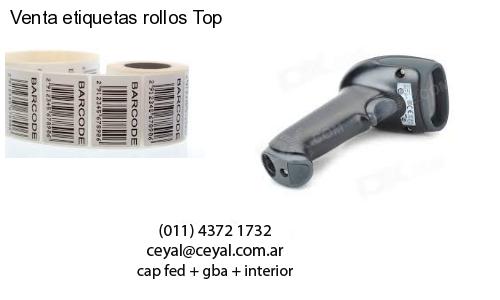Venta etiquetas rollos Top