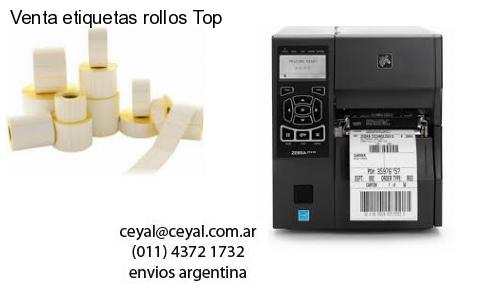 Venta etiquetas rollos Top