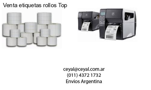 Venta etiquetas rollos Top