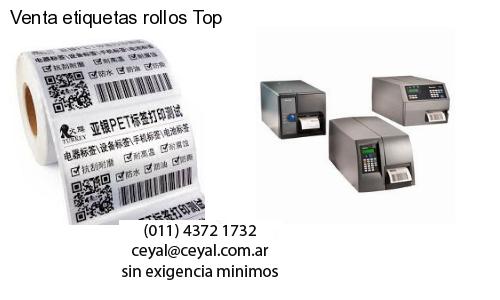 Venta etiquetas rollos Top