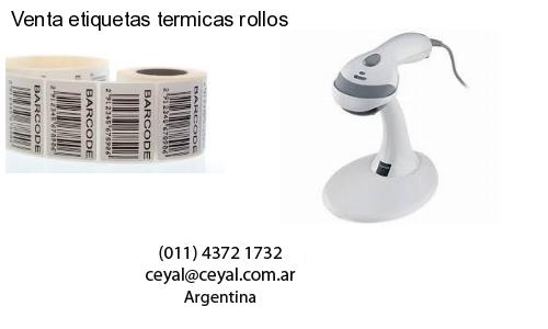 Venta etiquetas termicas rollos