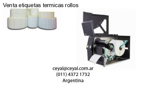 Venta etiquetas termicas rollos
