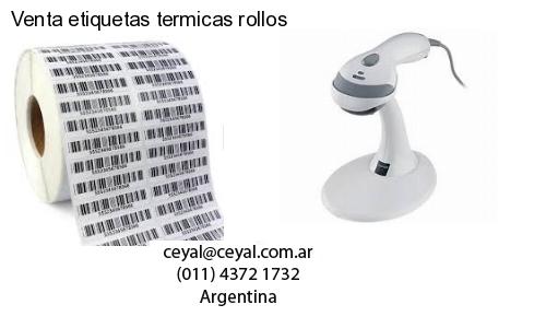 Venta etiquetas termicas rollos