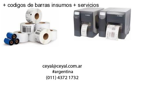   codigos de barras insumos   servicios