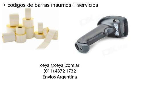 codigos de barras insumos servicios
