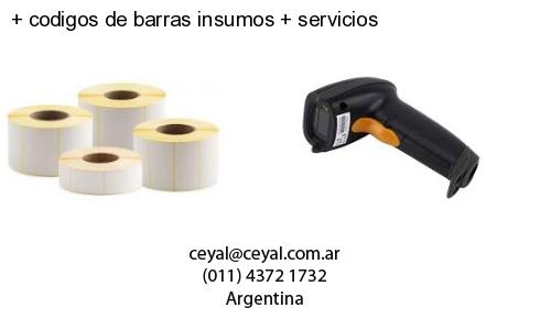   codigos de barras insumos   servicios