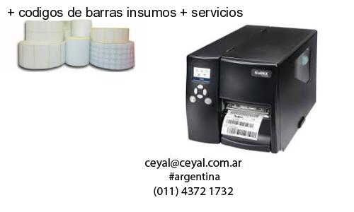 codigos de barras insumos servicios