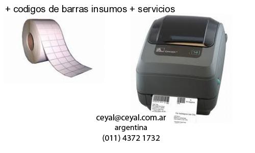   codigos de barras insumos   servicios