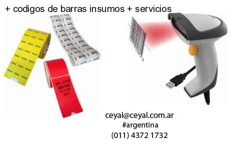   codigos de barras insumos   servicios