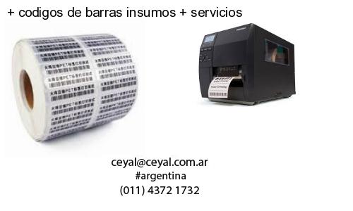   codigos de barras insumos   servicios