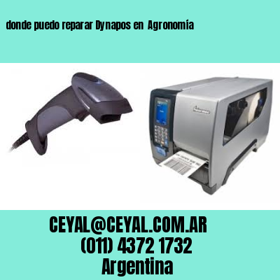 donde puedo reparar Dynapos en  Agronomía