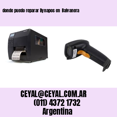 donde puedo reparar Dynapos en  Balvanera