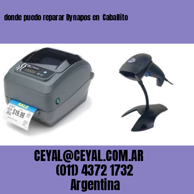 donde puedo reparar Dynapos en  Caballito
