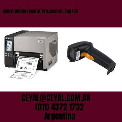 donde puedo reparar Dynapos en  Cap fed