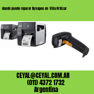 donde puedo reparar Dynapos en  Villa Ortúzar