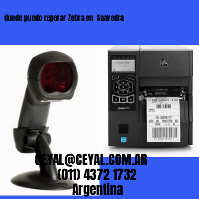 donde puedo reparar Zebra en  Saavedra