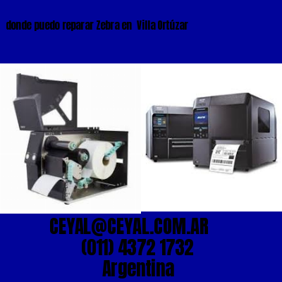 donde puedo reparar Zebra en  Villa Ortúzar