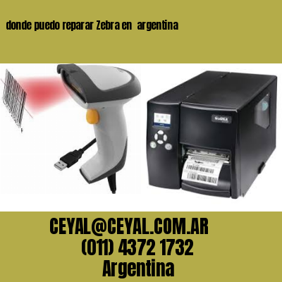 donde puedo reparar Zebra en  argentina