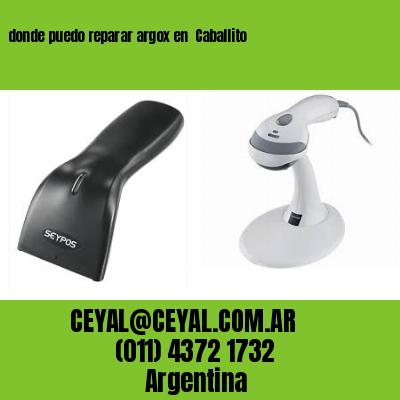 donde puedo reparar argox en  Caballito