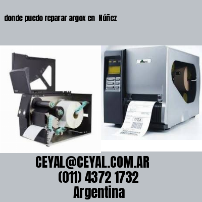 donde puedo reparar argox en  Núñez