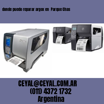 donde puedo reparar argox en  Parque Chas