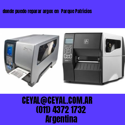 donde puedo reparar argox en  Parque Patricios