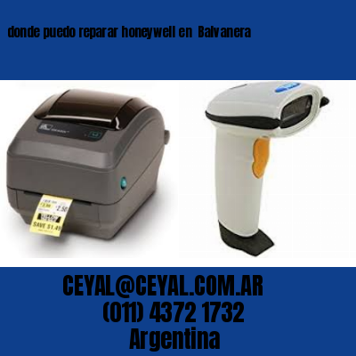 donde puedo reparar honeywell en  Balvanera