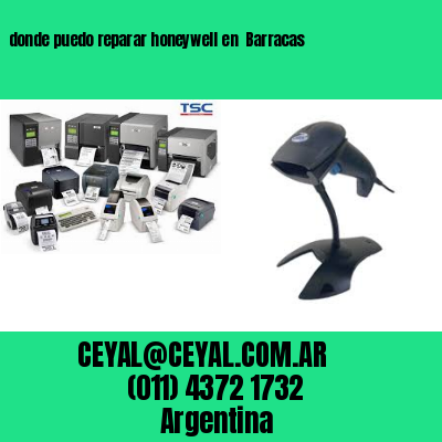donde puedo reparar honeywell en  Barracas