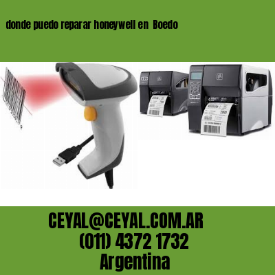 donde puedo reparar honeywell en  Boedo
