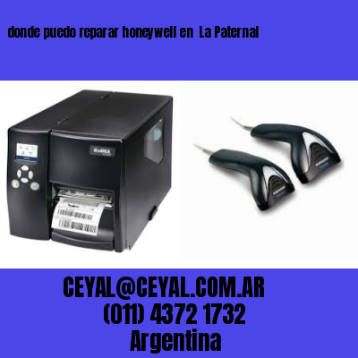 donde puedo reparar honeywell en  La Paternal