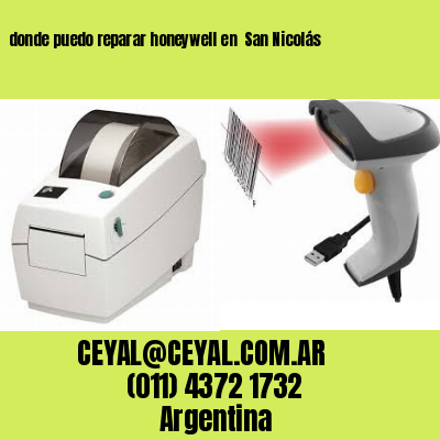 donde puedo reparar honeywell en  San Nicolás