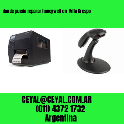 donde puedo reparar honeywell en  Villa Crespo