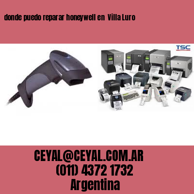 donde puedo reparar honeywell en  Villa Luro
