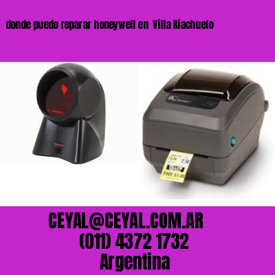 donde puedo reparar honeywell en  Villa Riachuelo