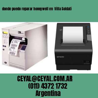 donde puedo reparar honeywell en  Villa Soldati