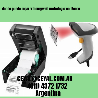 donde puedo reparar honeywell metrologic en  Boedo