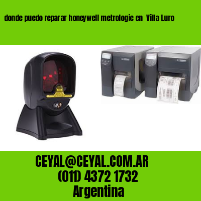 donde puedo reparar honeywell metrologic en  Villa Luro