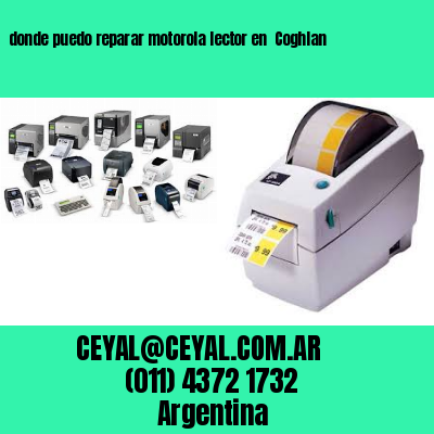 donde puedo reparar motorola lector en  Coghlan