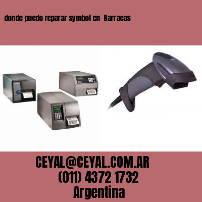 donde puedo reparar symbol en  Barracas