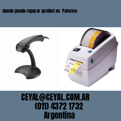 donde puedo reparar symbol en  Palermo