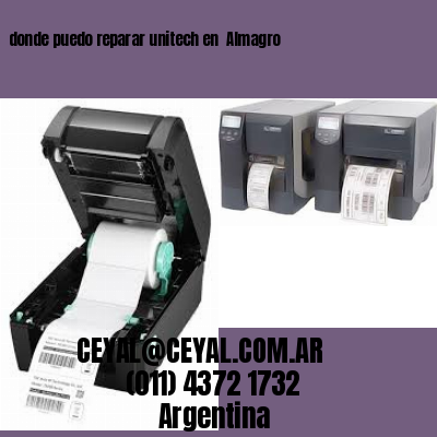 donde puedo reparar unitech en  Almagro