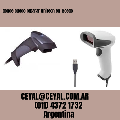 donde puedo reparar unitech en  Boedo