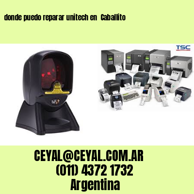 donde puedo reparar unitech en  Caballito
