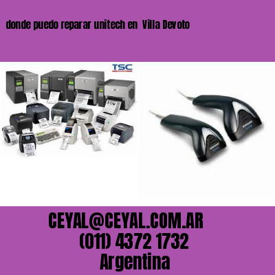 donde puedo reparar unitech en  Villa Devoto