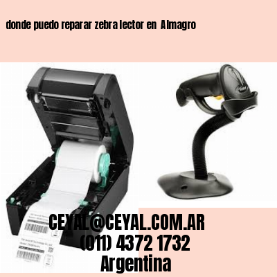 donde puedo reparar zebra lector en  Almagro