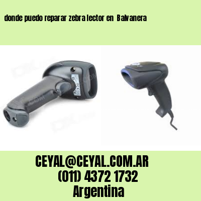 donde puedo reparar zebra lector en  Balvanera